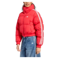 Adicolor Cropped Synthetic Down Puffer Jakke