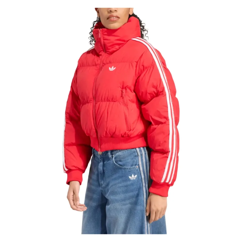 Adicolor Cropped Synthetic Down Puffer Jakke
