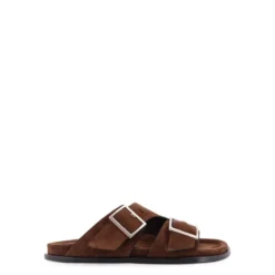 Alba Double Buckle Slide Sandals