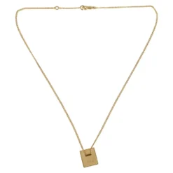 Alphabet V Necklace