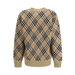 Archivio Check Uld Cardigan