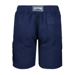 Baie Linen Bermuda Shorts