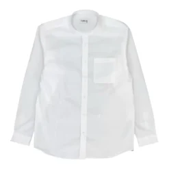 Band-collar skjorte