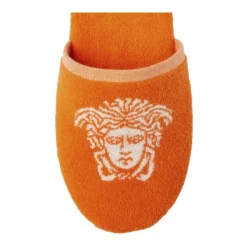 Bath Slippers Terry Medusa Jacquard