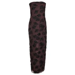 Beaded Maxi Tube Kjole