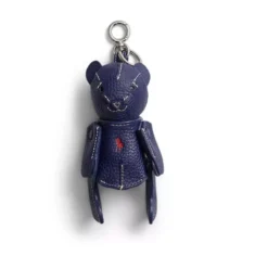 Bear Leather Bag Charm