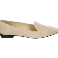 Beige Ruskindspumps