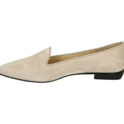 Beige Ruskindspumps
