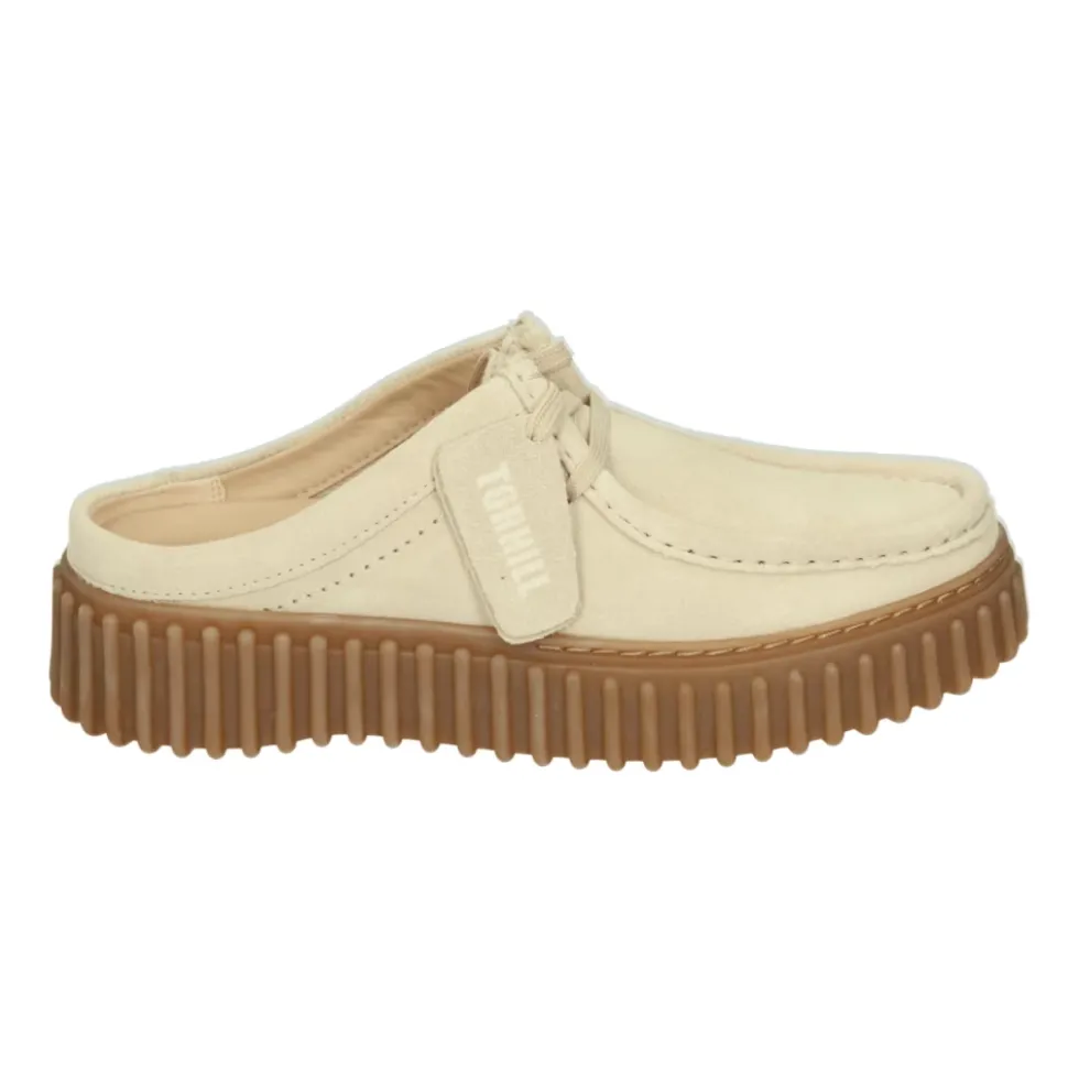 Beige Sporty Mule Tøfler