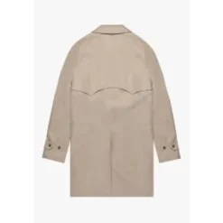 Beige Trench Coat med ikoniske detaljer