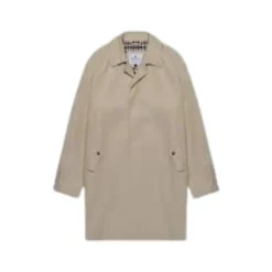 Beige Trench Coat med ikoniske detaljer