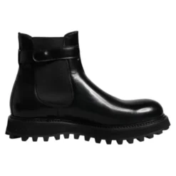 Belted Logo Chelsea Boots