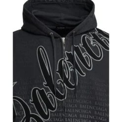 Big B Oversized Zip-Up Hoodie