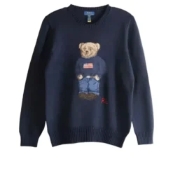 Bjørne Sweater i Bomuld