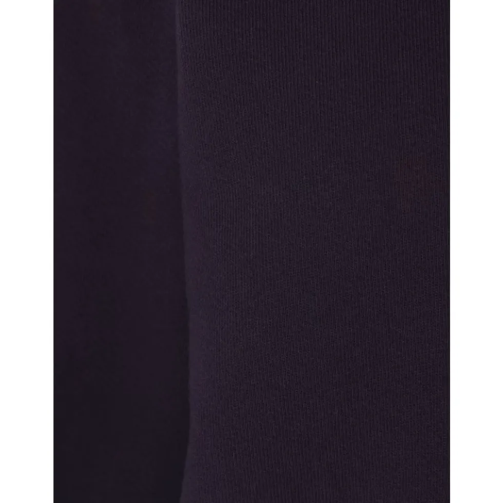 Blå Crew Neck Sweater med Lomme