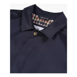 Blå Herre Trenchcoat