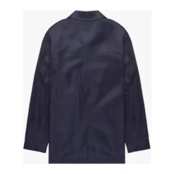 Blå Herre Trenchcoat