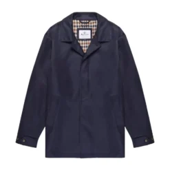 Blå Herre Trenchcoat