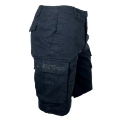 Blå Militær Bermuda Shorts BE263CT3533