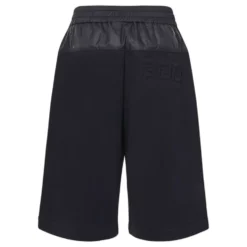 Blå Nylon Shorts