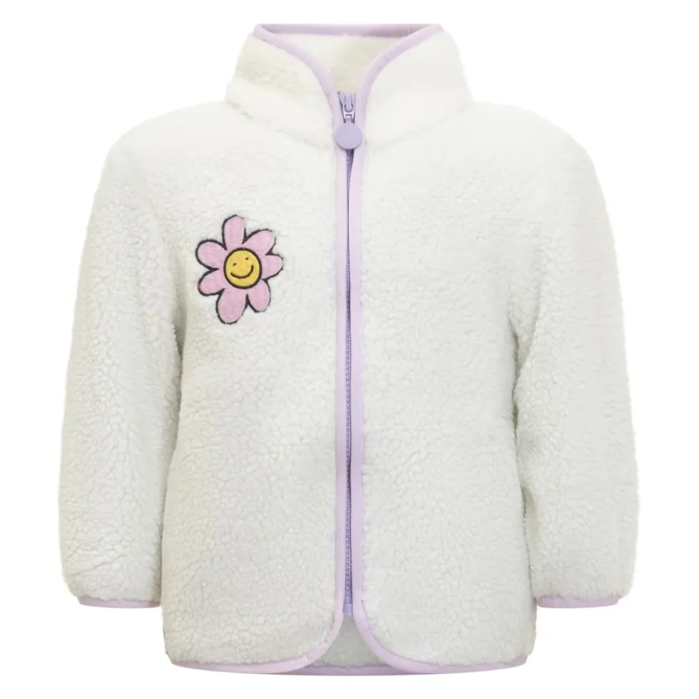 Blomstergrafik Fleece