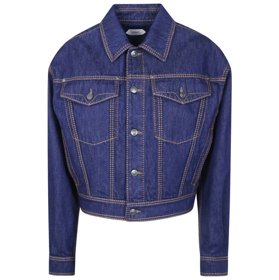 Blouson Denim Rinsed Denim