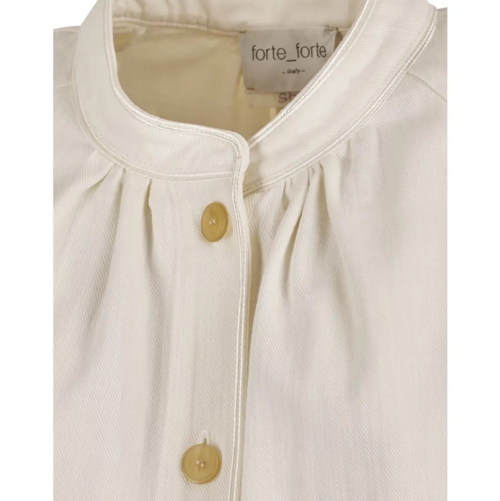 Boheme Overshirt i Flydende Bomuld