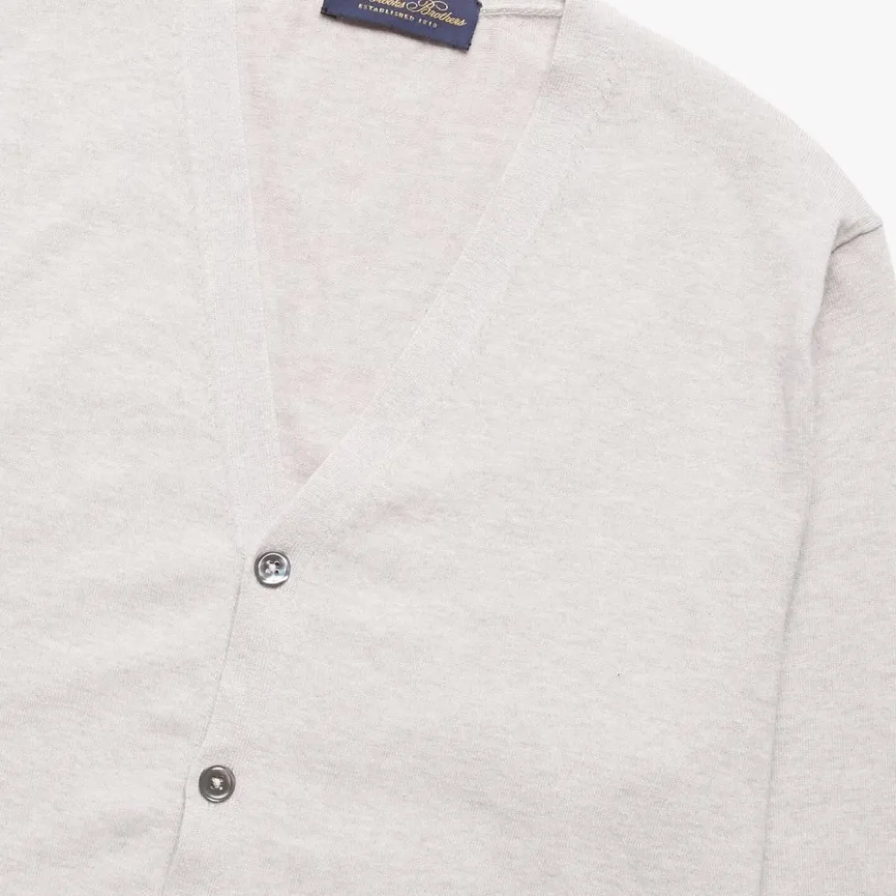 Bomulds- og Kashmir Cardigan