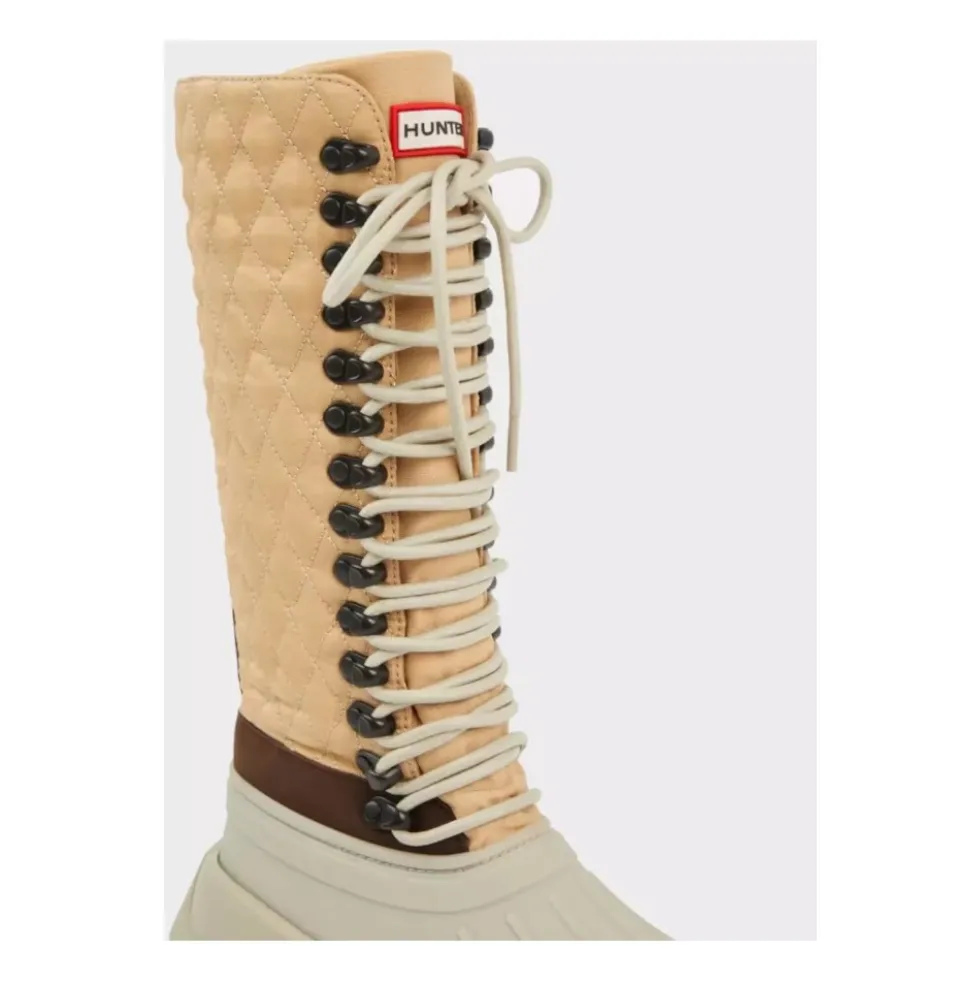 Boots med quiltet mønster