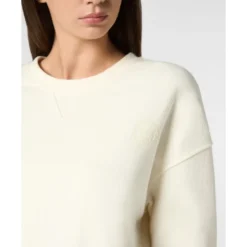 Boxy Fit Sweatshirt Round Neck LS