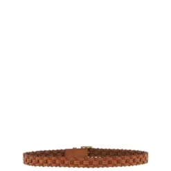 Braided Leather Belt
