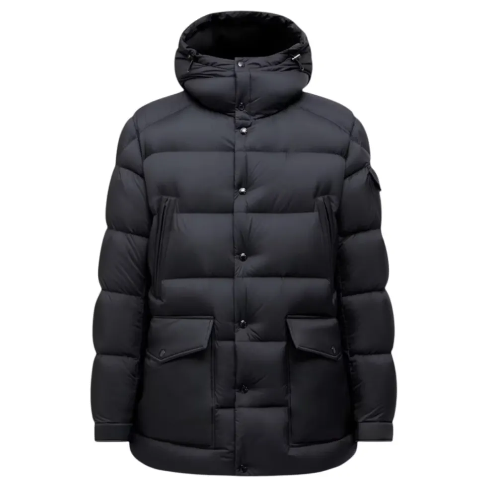 Bretagne Hooded Short Down Jacket
