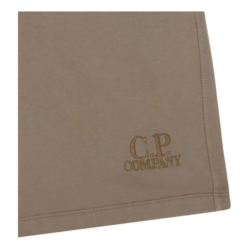 Børn Beige Logo Print Shorts