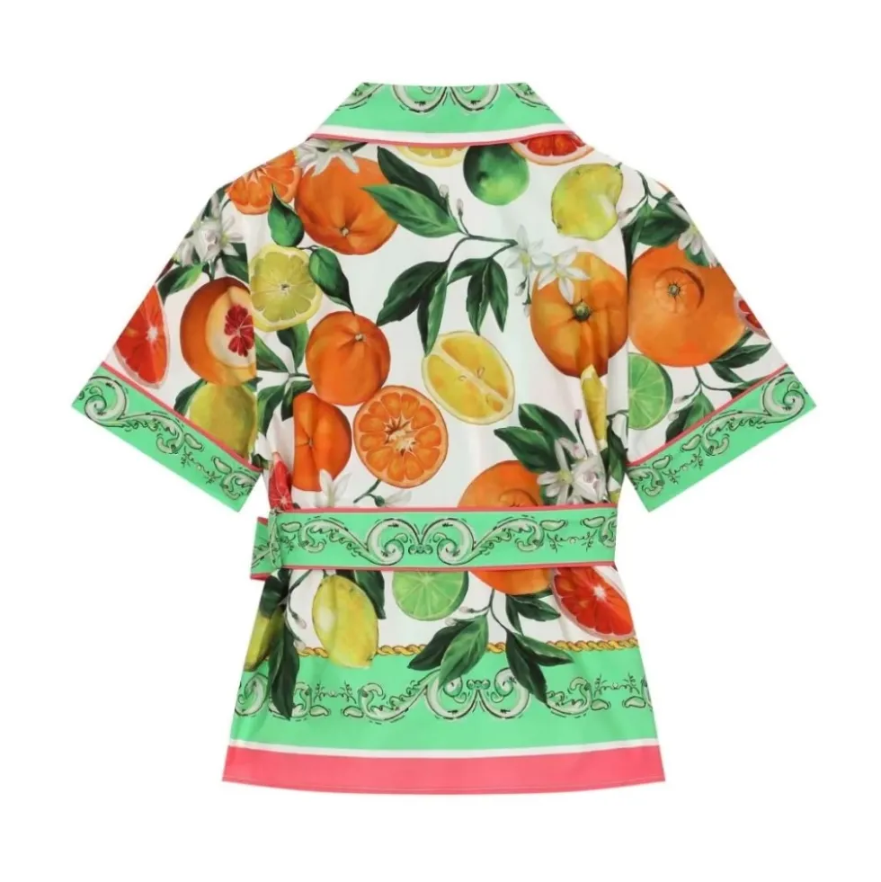 Børn MultiFarvet Skjorter Orange Citron