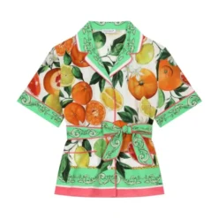Børn MultiFarvet Skjorter Orange Citron