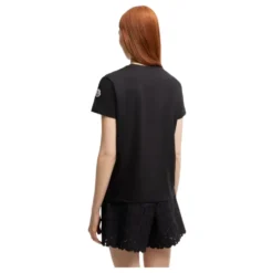 Broderet Logo Bomulds T-Shirt
