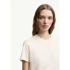 Broderet Logo Bomulds T-shirt