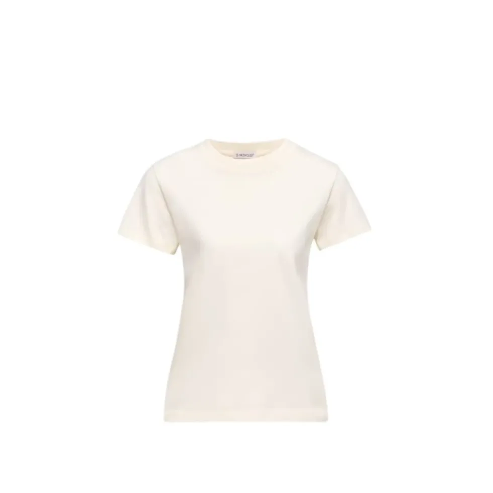 Broderet Logo Bomulds T-shirt