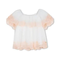 Broderet tyltop