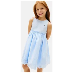 Broderie Anglaise Combi Kjole