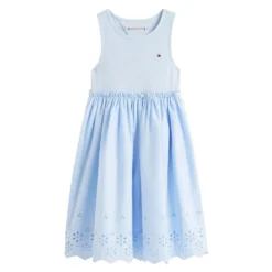 Broderie Anglaise Combi Kjole