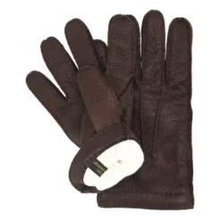 Brun Cashmere Foret Pecari Handsker