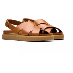 Brun damesandal Aristella Sun