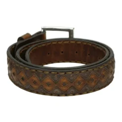 Brun Læderbælte 8269 Model