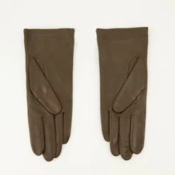 Brun Læderhandsker Unisex Model