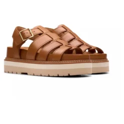 Brun Twist Dame Sandal