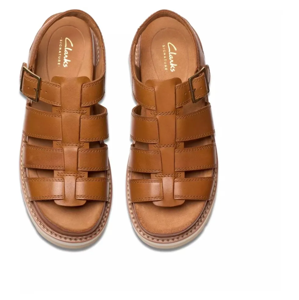 Brun Twist Dame Sandal