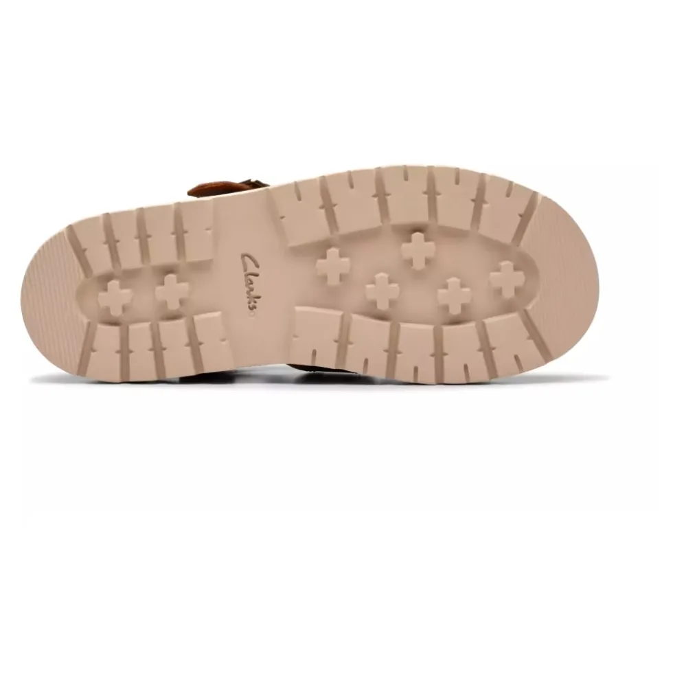 Brun Twist Dame Sandal