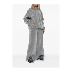 Brushed Twill Oversized Firebird Track Pants