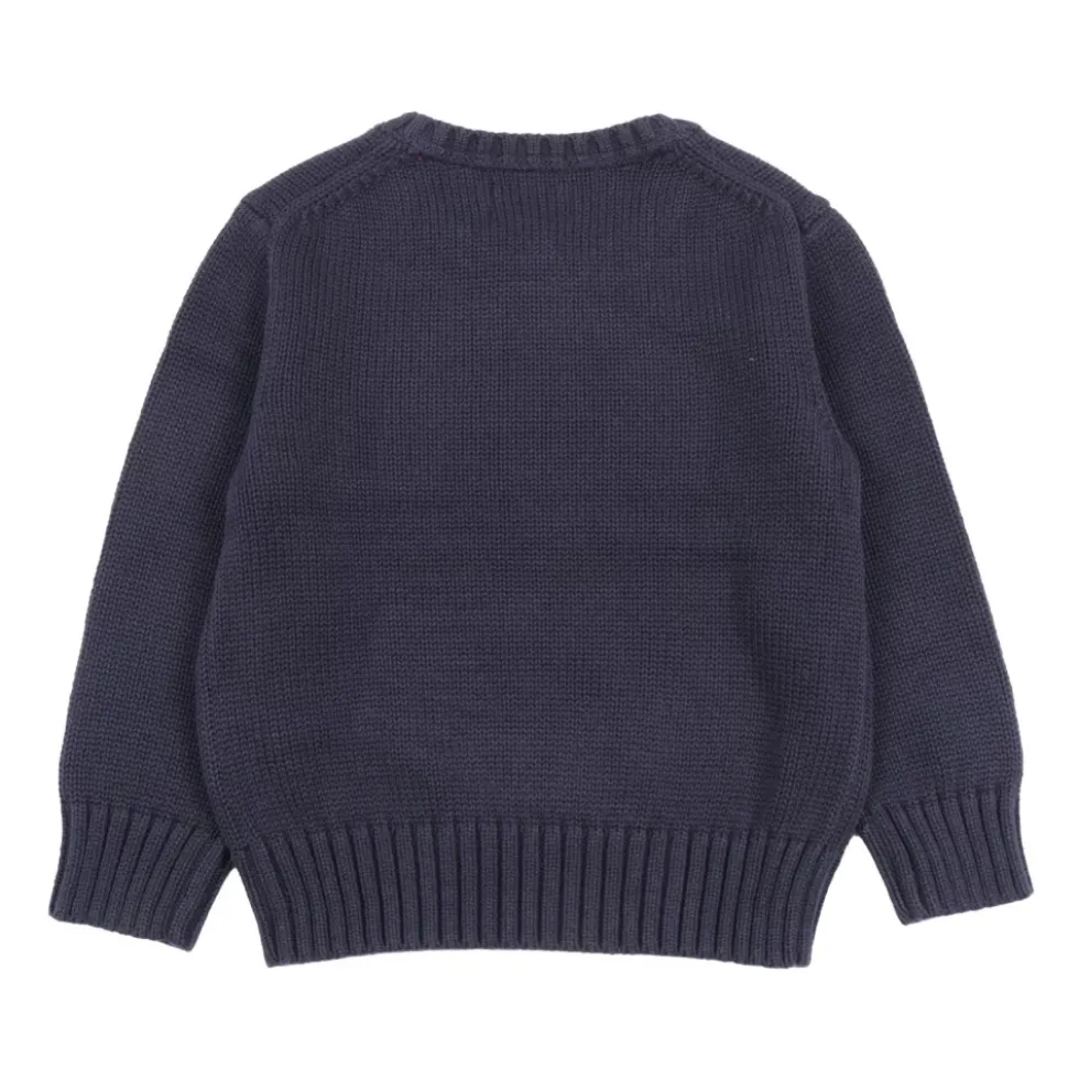 Cable-Knit Cotton Sweater